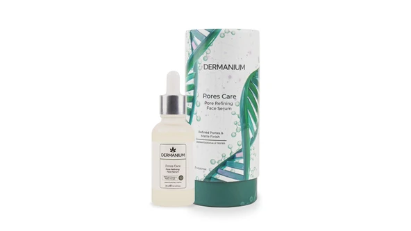 Dermanium Pores Care Serum - %100 Ozonize Zeytin, Susam, Argan ve Jojoba Yağı, Gözenek Karşıtı Bakımı, Matlaştırıcı ve Yumuşatıcı Yüz Yağı, Yağlı ve Karma Cilt Bakım Serumu, 30 ml