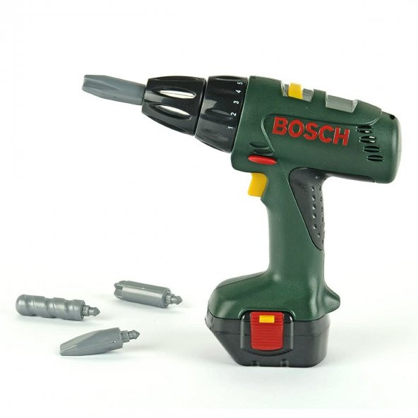 8402 Bosch Işıklı Oyuncak Matkap Seti - Resim 4