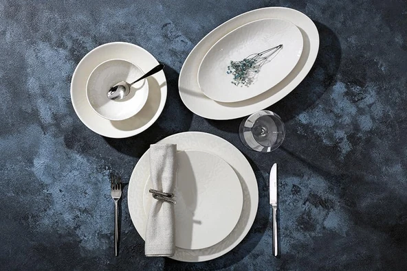 Illusion Alumilite 27 Parça 6 Kişilik Yemek Takımı
