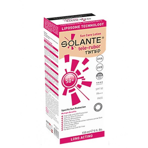 Solante Tele-Rubor Tinted SPF50+ 150 ml ürün görseli 1