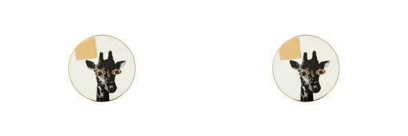 Porland Wild Life Giraffe Bardak Altlığı 10cm 2li 04ALM006620 ürün görseli 1