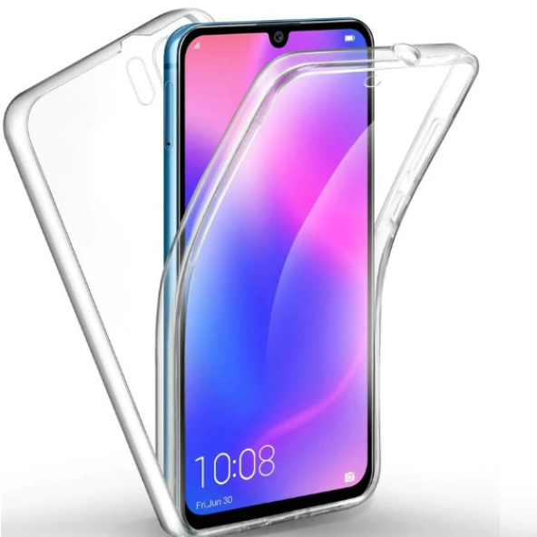 Huawei P30 Pro Kılıf  360 Tam Koruma Şeffaf Silikon ürün görseli 1