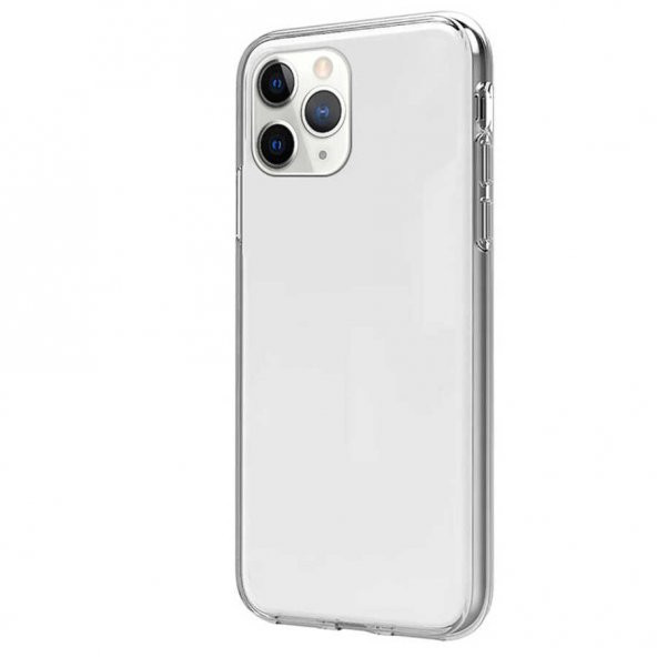 iPhone 11 Pro Max Kılıf  360 Tam Koruma Şeffaf Silikon ürün görseli 1
