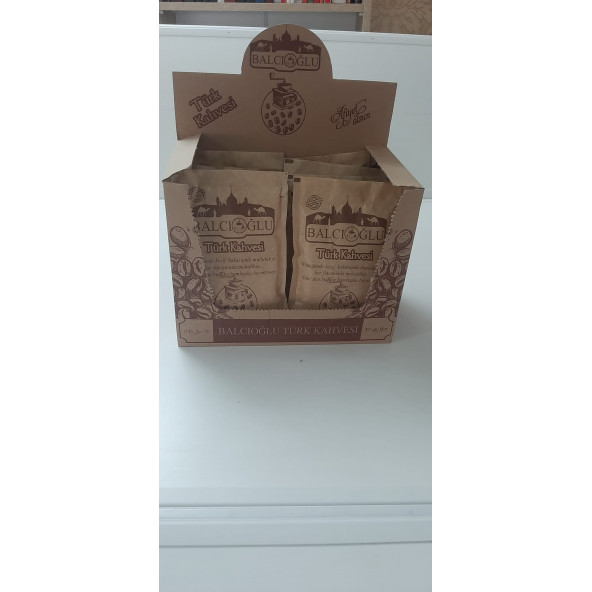 Balcıoğlu Türk Kahvesi 100 gr - 10 Paket - Resim 3