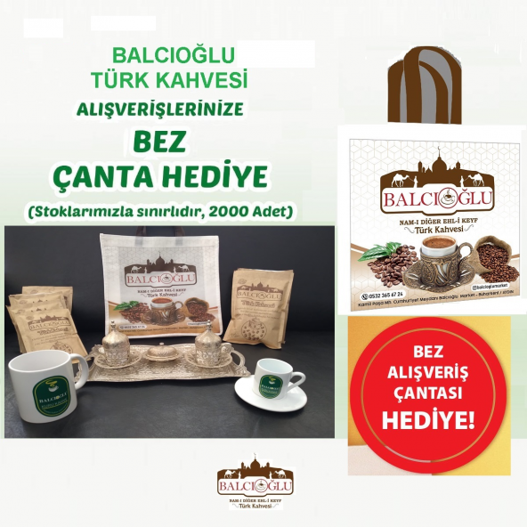 Balcıoğlu Türk Kahvesi 100 gr - 10 Paket - Resim 5