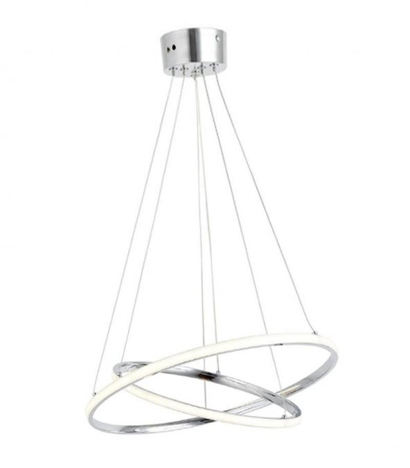 Eray Aydınlatma 2002-2 30-40 Krom Led Avize ürün görseli 1