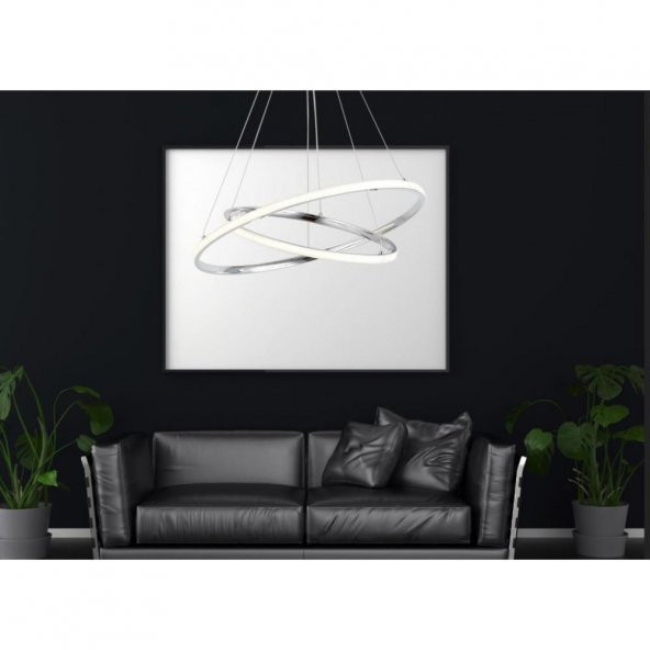 Eray Aydınlatma 2002-2 30-40 Krom Led Avize - Resim 2