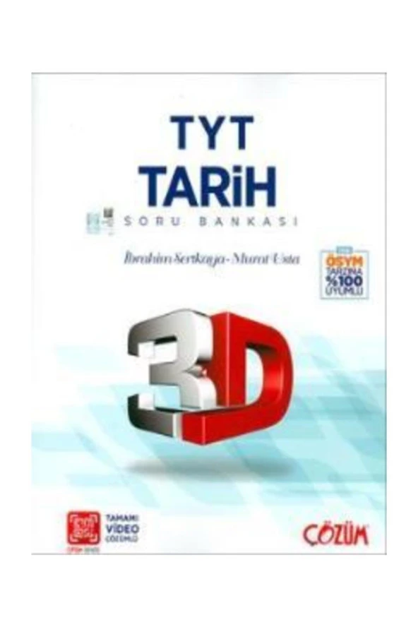 3D TYT Tarih Soru Bankası ürün görseli 1
