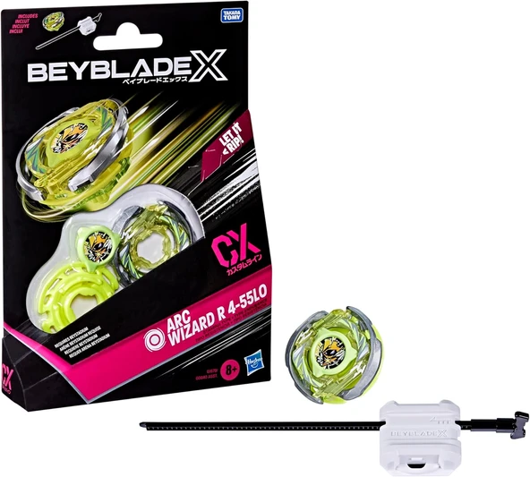 Artisan 飛燕 零 99式 疾風乙 まとめ売り Beyblade X Arc Wizard R 4-55LO CX Başlangıç Paketi Seti