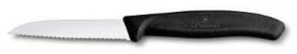 Victorinox 6.7433 SwissClassic 8cm Tırtıklı Soyma Bıçağı ürün görseli 1