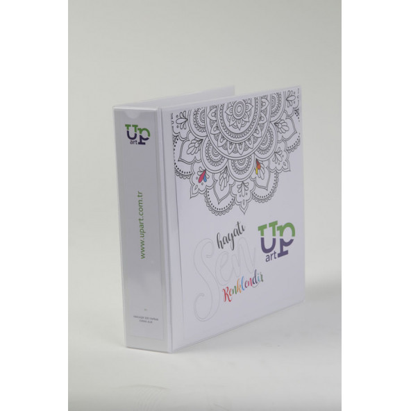 SUNUM KLASÖRÜ BEYAZ 6CM 4HALKA 2 Lİ SET ürün görseli 1