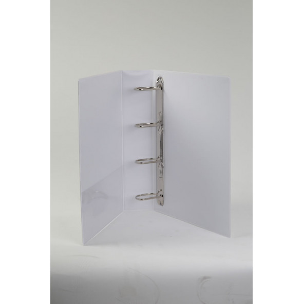 SUNUM KLASÖRÜ BEYAZ 6CM 4HALKA 2 Lİ SET - Resim 2