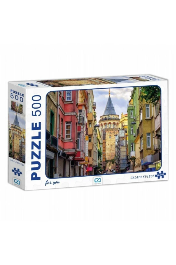 Ca Puzzle Galata Kulesi 500 Parça Puzzle ürün görseli 1
