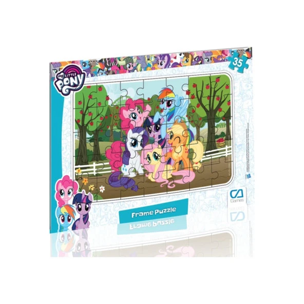 Ca Puzzle Frame Puzzle My Little Pony 35 Parça (Karışık Model 1 Adet) ürün görseli 1