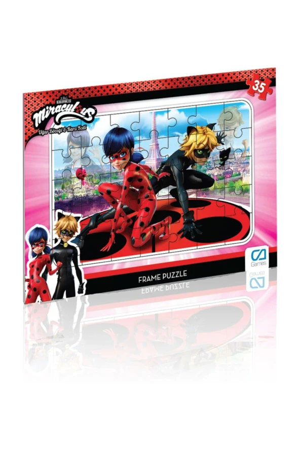 Ca Puzzle Miraculous 35 Parça Frame Puzzle (Karışık Model 1 Adet) ürün görseli 1