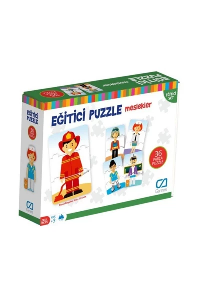 CA Games Eğitici Puzzle Meslekler Eğitici Puzzle 36 Parça ürün görseli 1