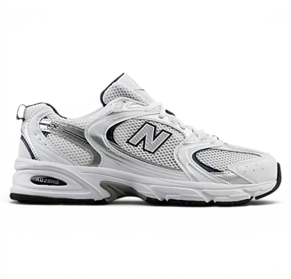 New Balance 530 White Silver Navy ürün görseli 1