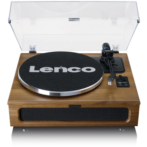 Lenco Ls-410 Wa Ahşap 4 Hoparlörlü Bluetoothlu Pikap Plak Çalar ürün görseli 1