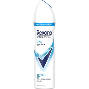 150 ml kadın deodorant, üstün koruma sağlayan pamuklu kuru his