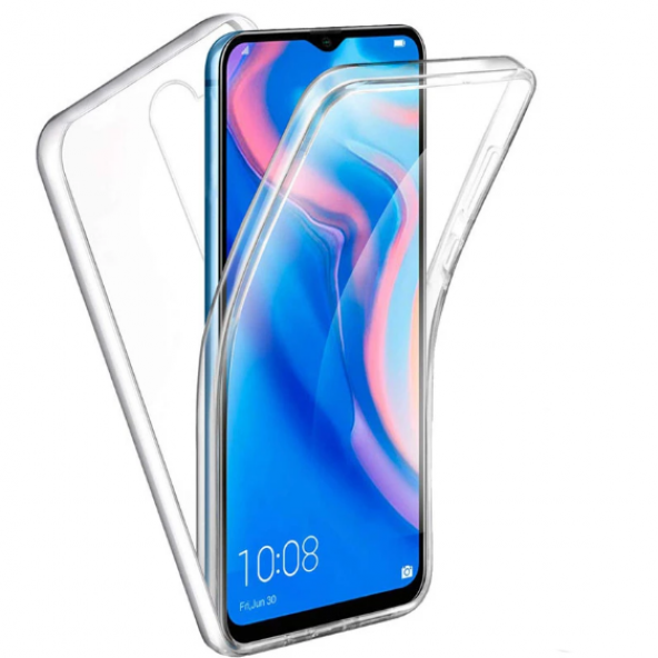 Xiaomi Redmi Note 8 Kılıf 360 Tam Koruma Şeffaf Silikon ürün görseli 1
