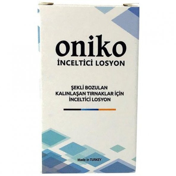 Oniko İnceltici Losyon ürün görseli 1