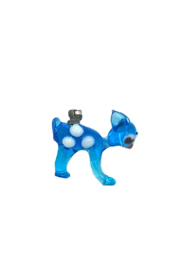 Murano Cam Karaca Kolye Ucu Mini - Resim 2