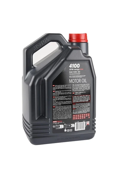 4100 SYN-nergy SPEC 10W40 4L×2 モチュール 正規品 PTTAVM: Motul 4100 SYN-NERGY SPEC 10W-40 4L