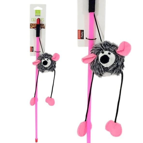 NUNBELL KEDİ OLTASI SESLİ FARE ürün görseli 1