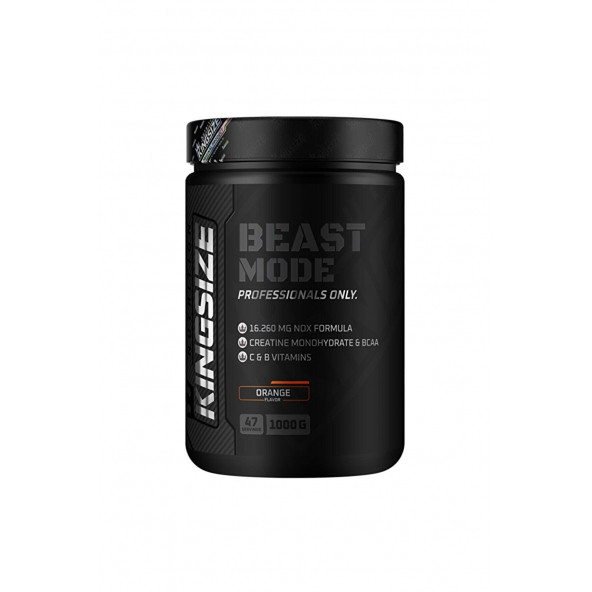 Kingsize Nutrition Beast Mode 1000 gr Portakal ürün görseli 1