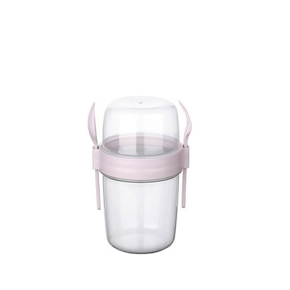 Hazneli Müsli ve Mama Saklama Kabı 650 ml ürün görseli 1