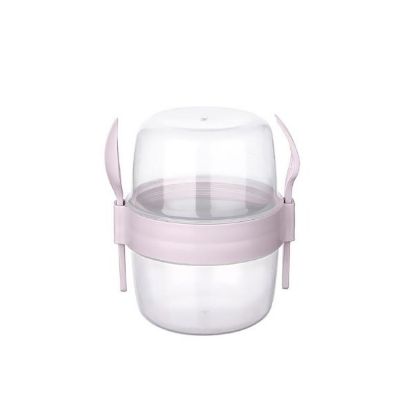 Hazneli Müsli ve Mama Saklama Kabı 800 ml ürün görseli 1