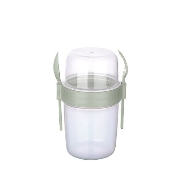 Hazneli Müsli ve Mama Saklama Kabı 1100 ml ürün görseli 1