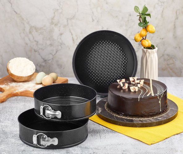 Pleneta Kelepçeli Kek Kalıbı Seti ürün görseli 1