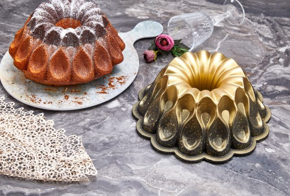 Nilüfer Döküm Kek Kalıbı 26 cm ürün görseli 1
