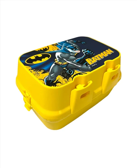 Batman İki Katlı Bölmeli Beslenme Kutusu ürün görseli 1