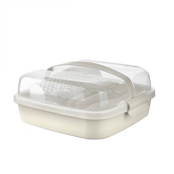 Piknik Seti -32 Parça ( İçiçe Geçebilen Çatal+Kaşık+Bıçaklı ) ürün görseli 1
