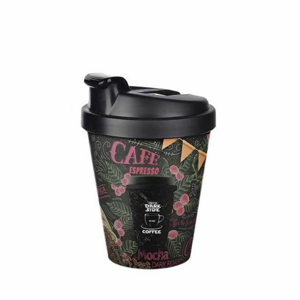 Enjoyment of Coffee Motto Bardak 400 ML ürün görseli 1