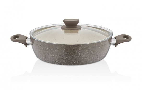 Panamera Granit Ezme Basık Tencere 24 Cm. ürün görseli 1