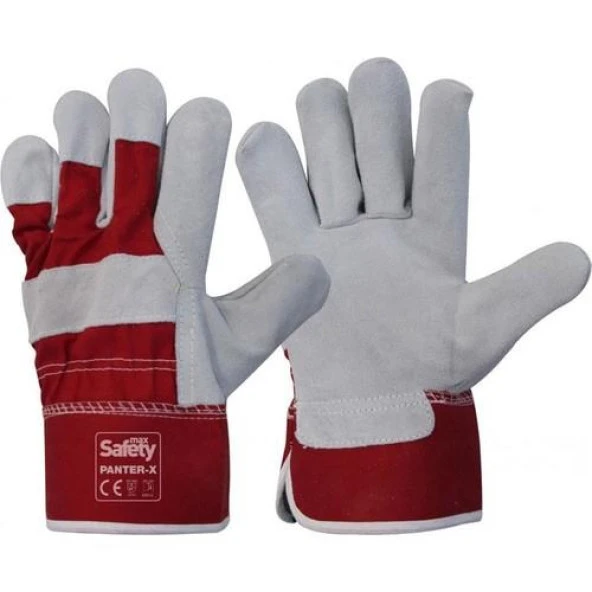 Max Safety Panter-X Dayanıklı Deri Eldiven ürün görseli 1
