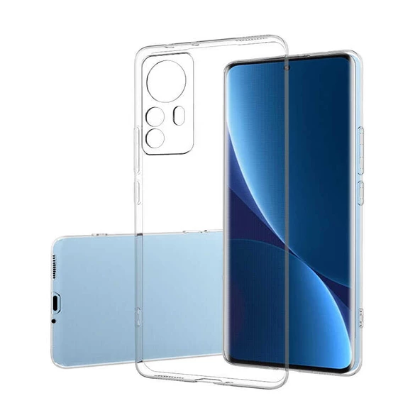 Gpack Xiaomi 12 Pro Kılıf Süper Silikon Kamera Korumalı Şeffaf ürün görseli 1