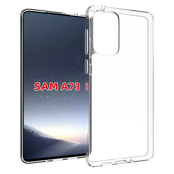 Gpack Samsung Galaxy A73 5G Kılıf Süper Silikon Lüx Korumalı Şeffaf ürün görseli 1