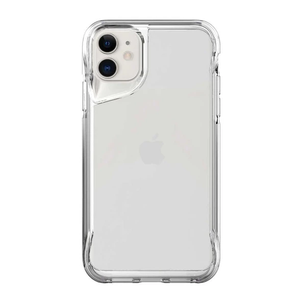 Gpack Apple iPhone 11 Kılıf Lüx Transparan Şeffaf Pürüzsüz Sert Silikon ürün görseli 1