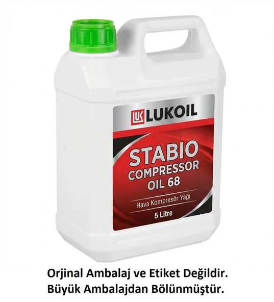 AÇIK-LUKOİL STABİO KOMPRESÖR YAĞI 68 - 5 LİTRE ürün görseli 1