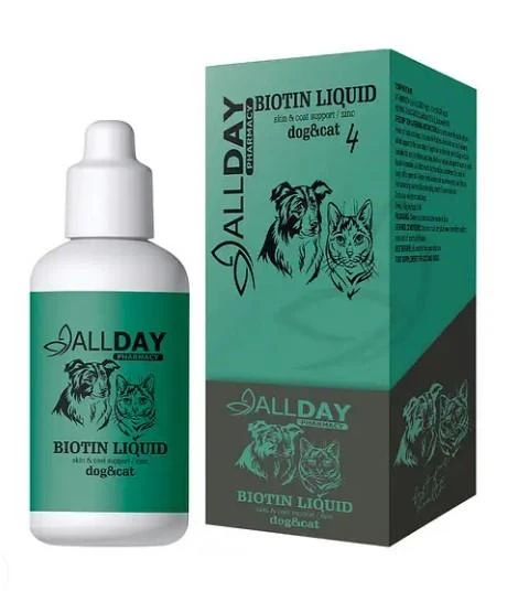 AllDay 4 Biotin Liquid Kedi Ve köpek Şurup 100 Ml ürün görseli 1