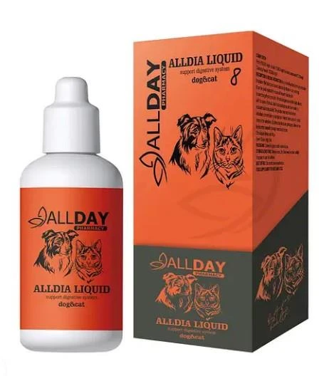 AllDay 8 AllDia Liquit Kedi Ve köpek Şurup 100 Ml ürün görseli 1