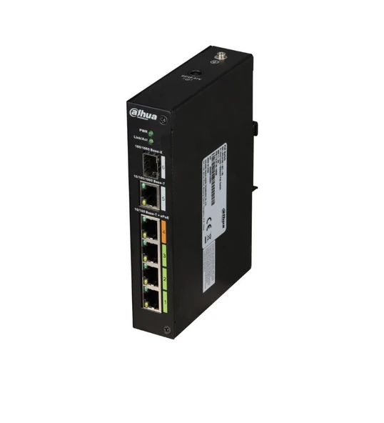 Dahua PFL2106-4ET-96 4-Port PoE Uzun Menzil Anahtarı ürün görseli 1
