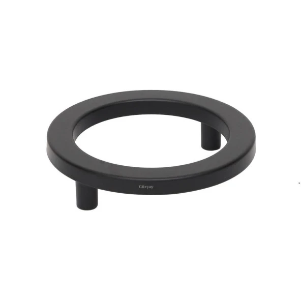 Sabit Halka Kulp 64mm Siyah ürün görseli 1