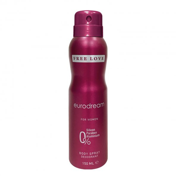 Free Love Eurodream Kadın Deodorant 150 ml ürün görseli 1