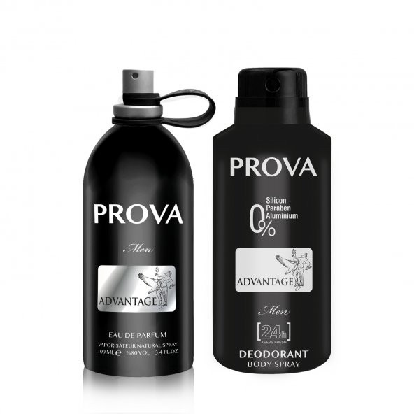 Prova Advantage EDP Erkek Parfüm 120 ml ve Deodorant 150 ml ürün görseli 1