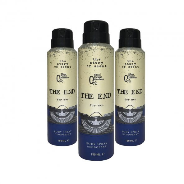 The End Erkek Deodorant 150 ml 3 Adet ürün görseli 1